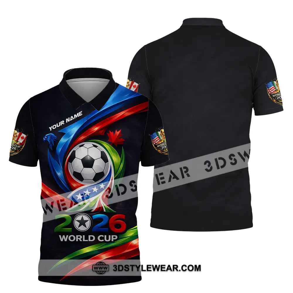 Unisex Shirt - Custom 2026 World Cup 3D Shirt Polo Shirt / S T-shirt