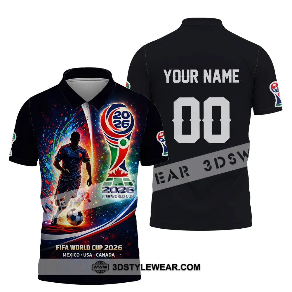 Unisex Shirt - Custom 2026 World Cup 3D Shirt Polo Shirt / S T-shirt