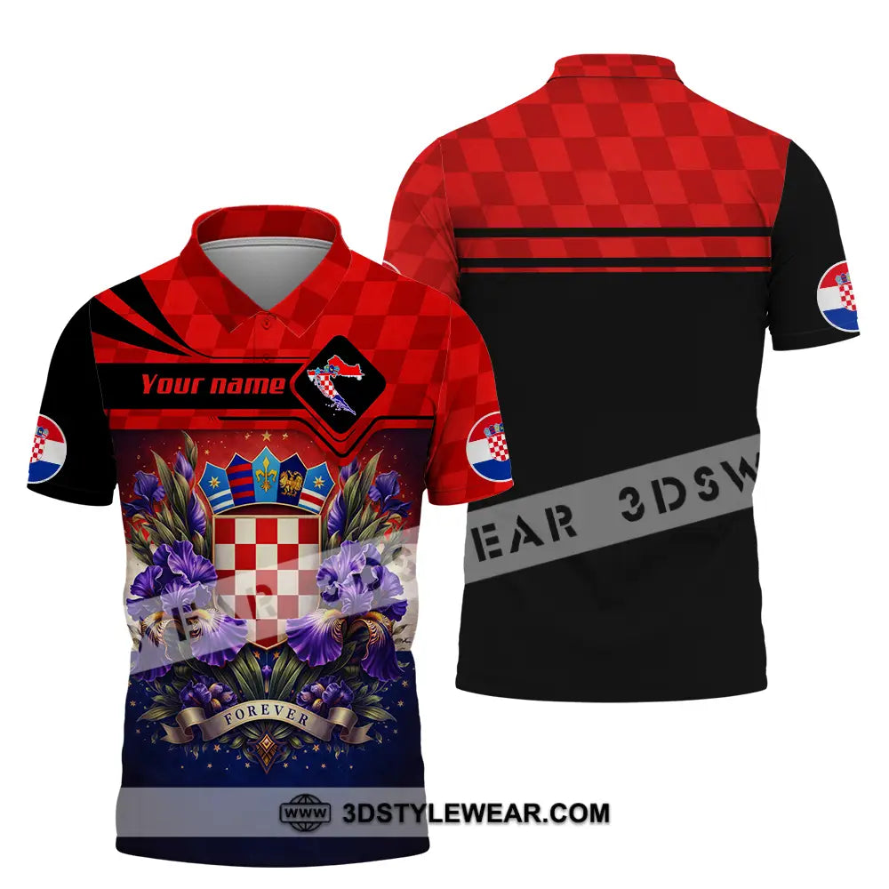 Unisex Shirt - Custom Croatia Fifa World Cup 2026 3D Shirt - Polo Shirt / S - T-shirt