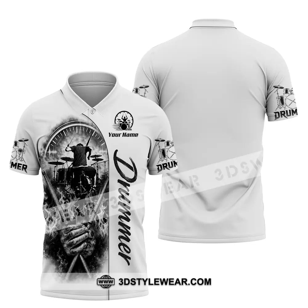 Unisex Shirt - Custom Drummer Shirt - Polo Shirt / S - T-shirt