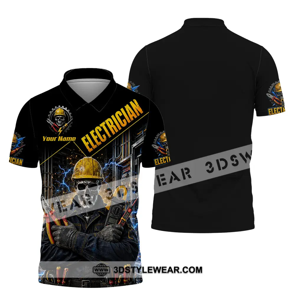 Unisex Shirt - Custom Electrician Shirt - Polo Shirt / S - T-shirt