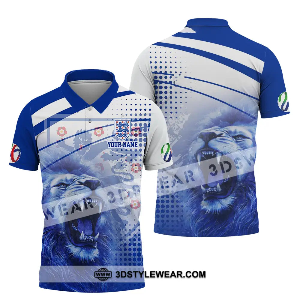 Unisex Shirt - Custom England 3D Shirt Polo Shirt / S T-shirt