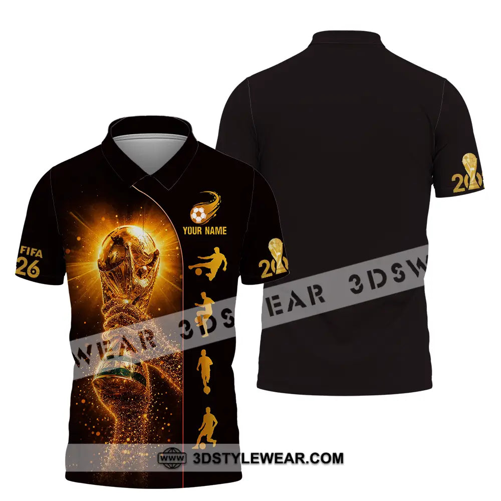 Unisex Shirt - Custom Fifa World Cup 2026 3D Shirt Polo Shirt / S T-shirt