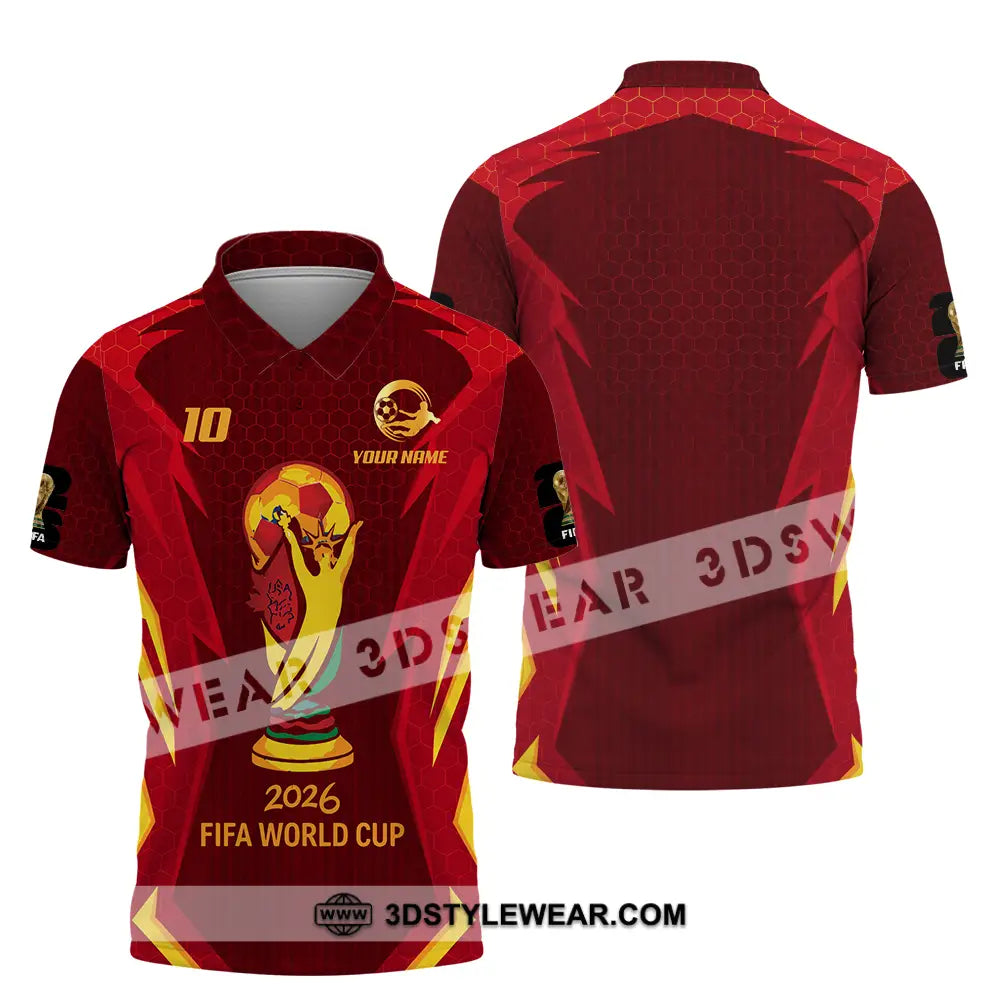 Unisex Shirt - Custom FIFA World Cup 2026 3D Shirt T-shirt