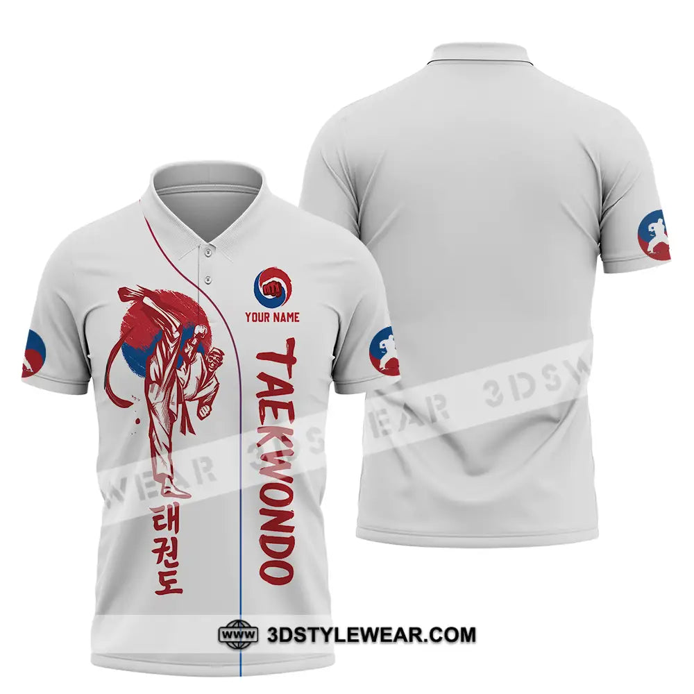 Unisex Shirt - Custom Shirt For Taekwondo Lover - Polo Shirt / S - T-shirt