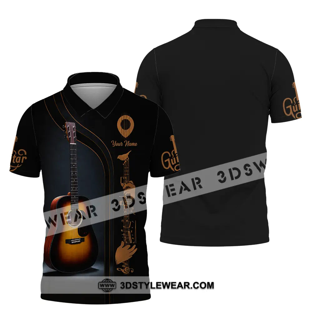 Unisex Shirt - Custom Guitarist Shirt - Polo Shirt / S - T-shirt