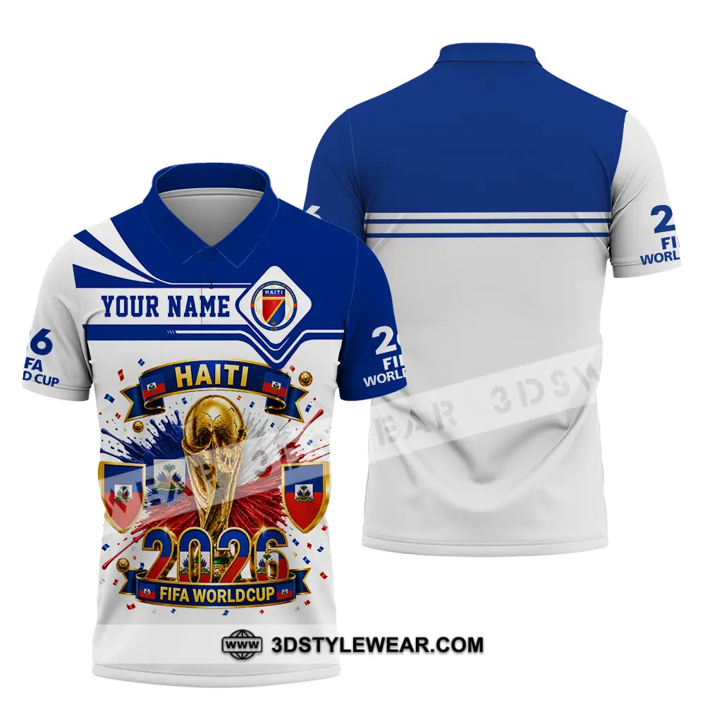 Unisex Shirt - Custom Haiti World Cup 2026 Shirt - Polo Shirt / S - T-shirt
