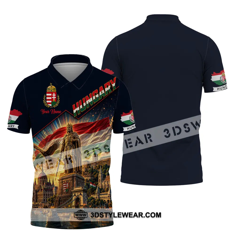 Unisex Shirt - Custom Hungary Shirt - Polo Shirt / S - T-shirt