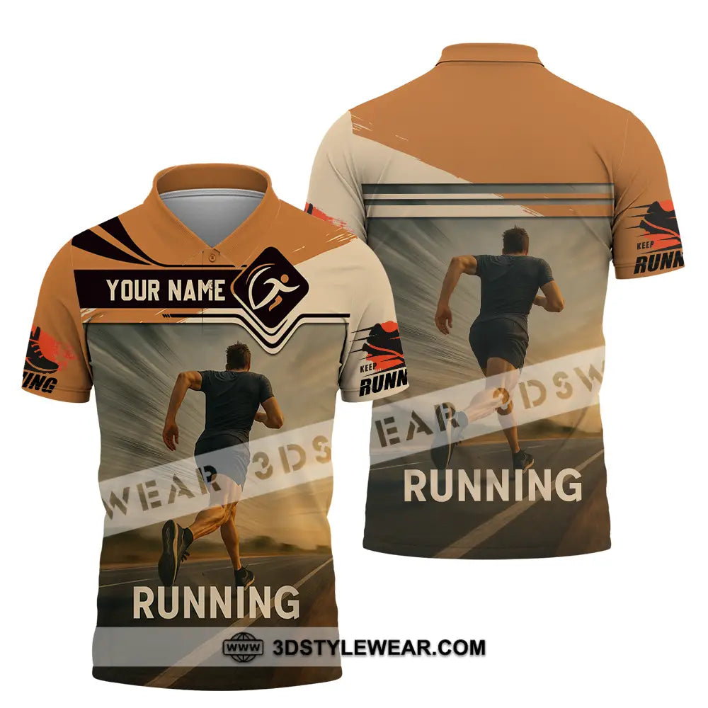 Unisex Shirt - Custom Love Running Shirt - Polo Shirt / S - T-shirt