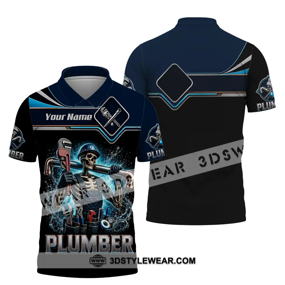 Unisex Shirt - Custom Plumber Shirt - Polo Shirt / S - T-shirt