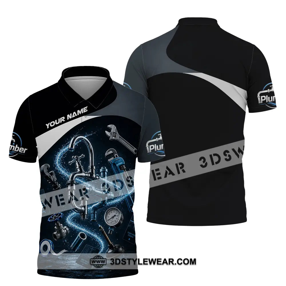 Unisex Shirt - Custom Plumber Shirt - Polo Shirt / S - T-shirt