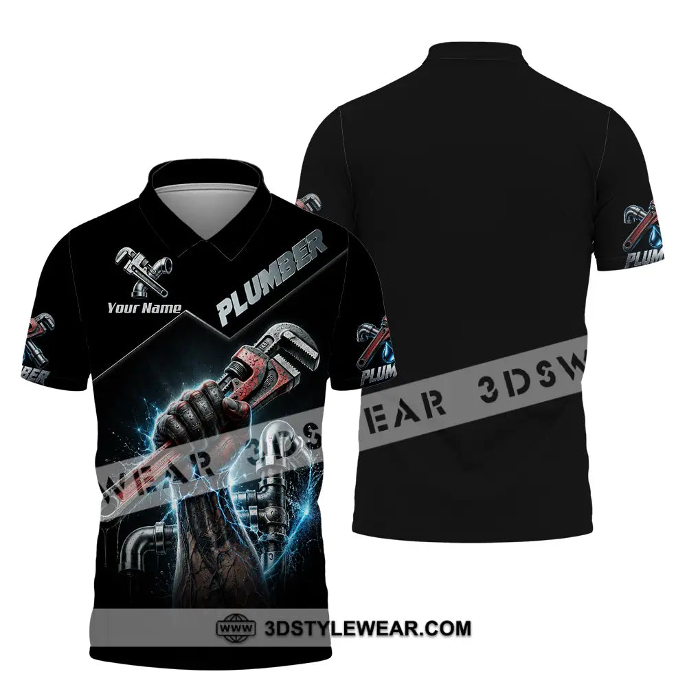 Unisex Shirt - Custom Plumber Shirt - Polo Shirt / S - T-shirt