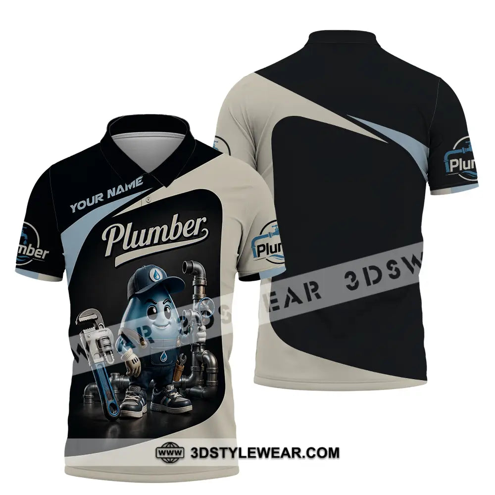 Unisex Shirt - Custom Plumber Shirt - Polo Shirt / S - T-shirt