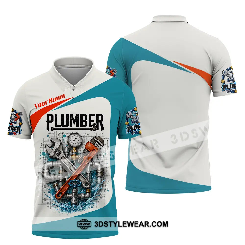 Unisex Shirt - Custom Plumber Shirt - Polo Shirt / S - T-shirt