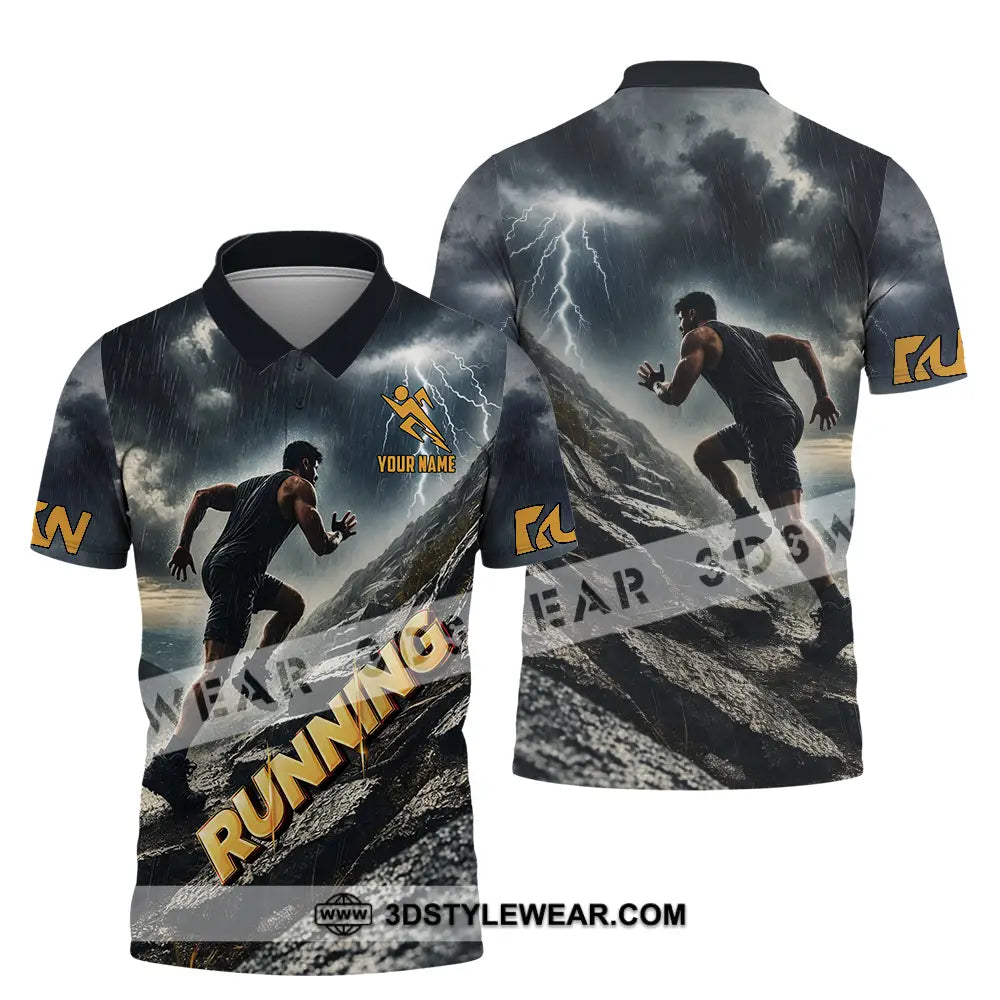 Unisex Shirt - Custom Running 3D Shirt - Polo Shirt / S - T-shirt