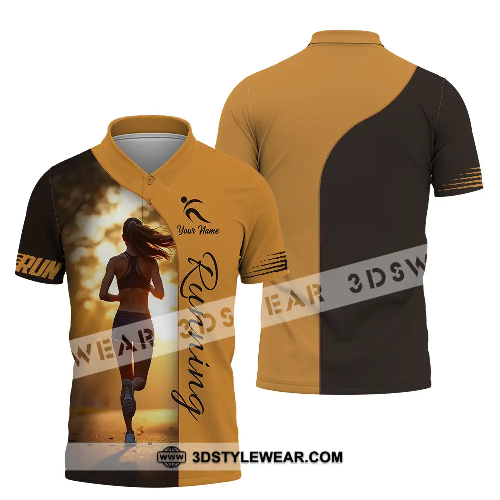 Unisex Shirt - Custom Running 3D Shirt - Polo Shirt / S - T-shirt