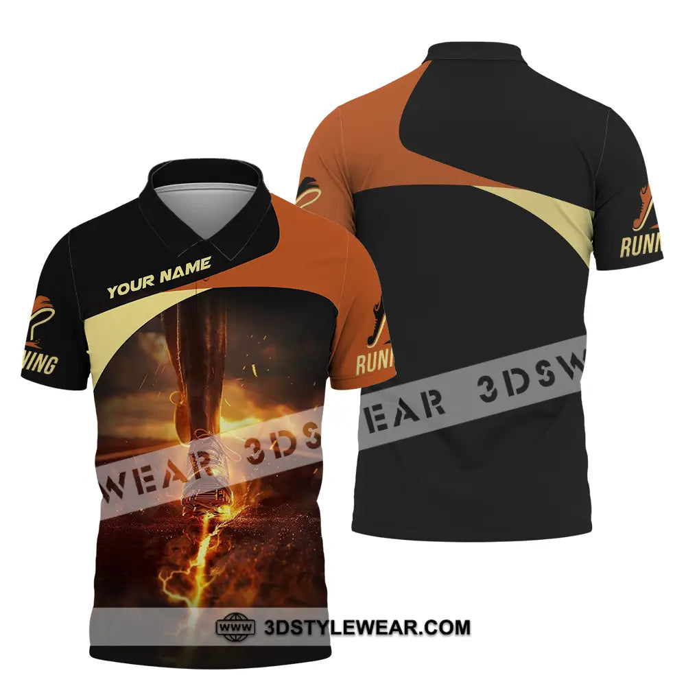 Unisex Shirt - Custom Running 3D Shirt - Polo Shirt / S - T-shirt