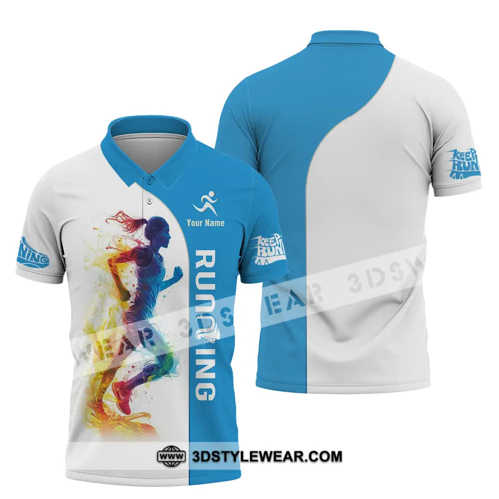 Unisex Shirt - Custom Running 3D Shirt - Polo Shirt / S - T-shirt