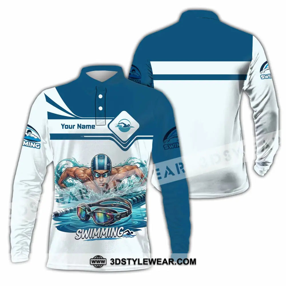 Unisex Shirt - Custom Swing Shirt - Long Sleeve Polo / S - T-shirt