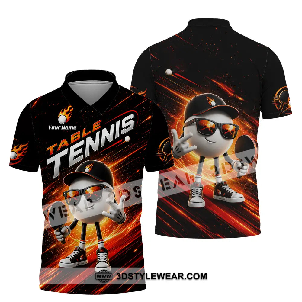 Unisex Shirt - Custom Table Tennis Shirt - Polo Shirt / S - T-shirt