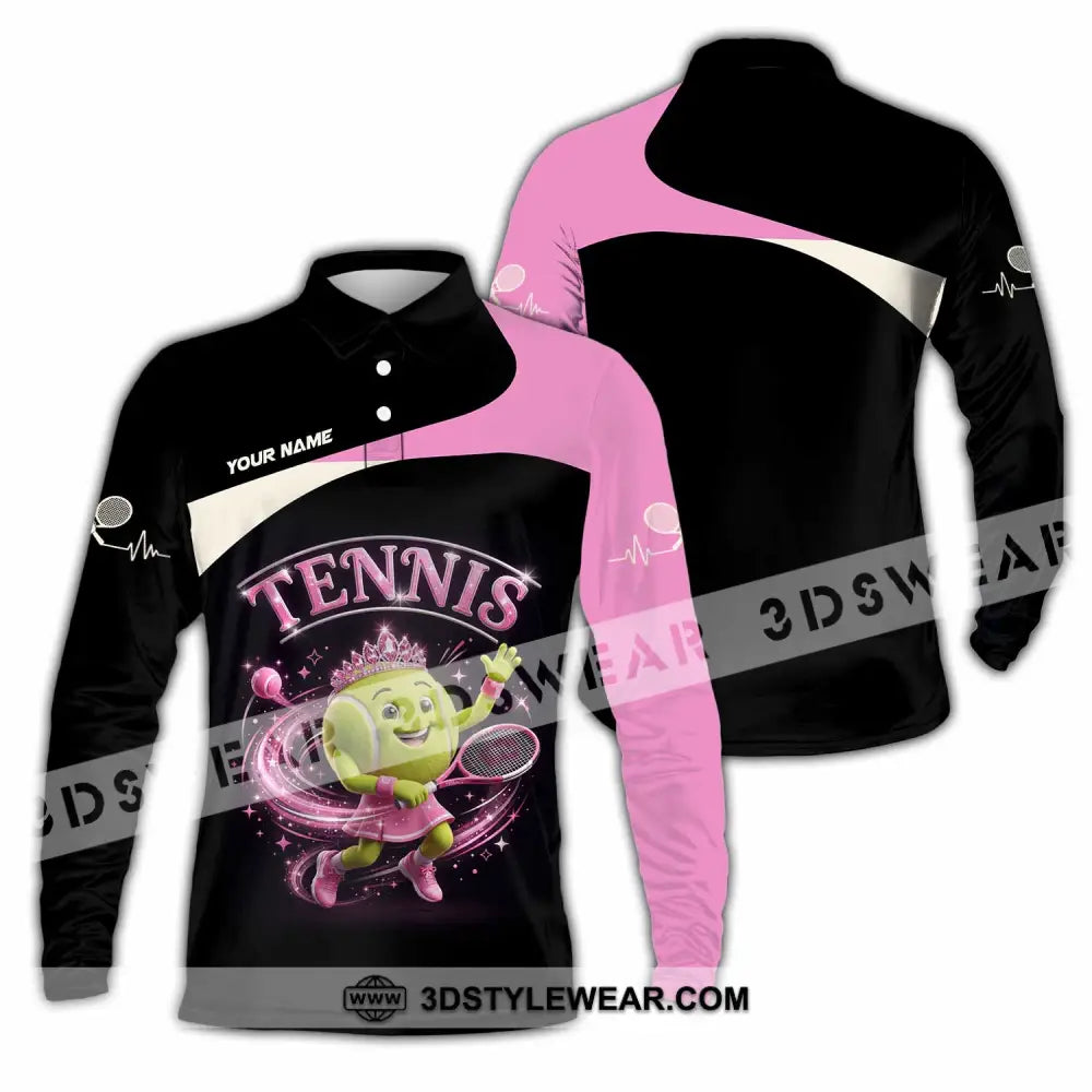 Unisex Shirt - Custom Tennis Shirt - Long Sleeve Polo / S - T-shirt