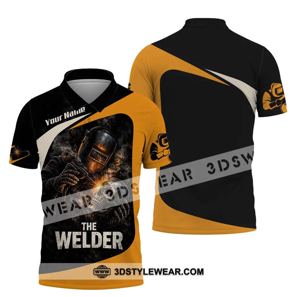 Unisex Shirt - Custom The Welder Shirt - Polo Shirt / S - T-shirt