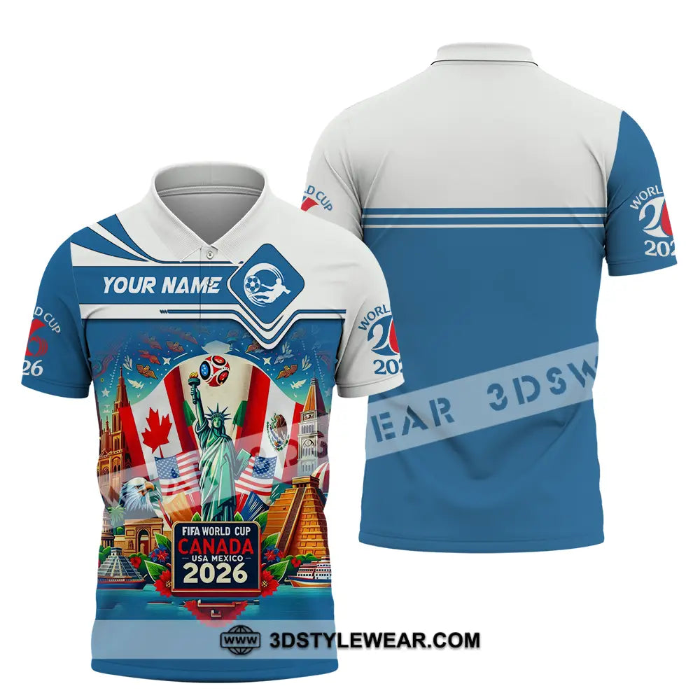 Unisex Shirt - Custom World Cup 2026 3D Shirt Polo Shirt / S T-shirt