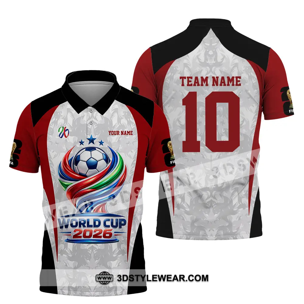 Unisex Shirt - Custom World Cup 2026 3D Shirt Polo Shirt / S T-shirt