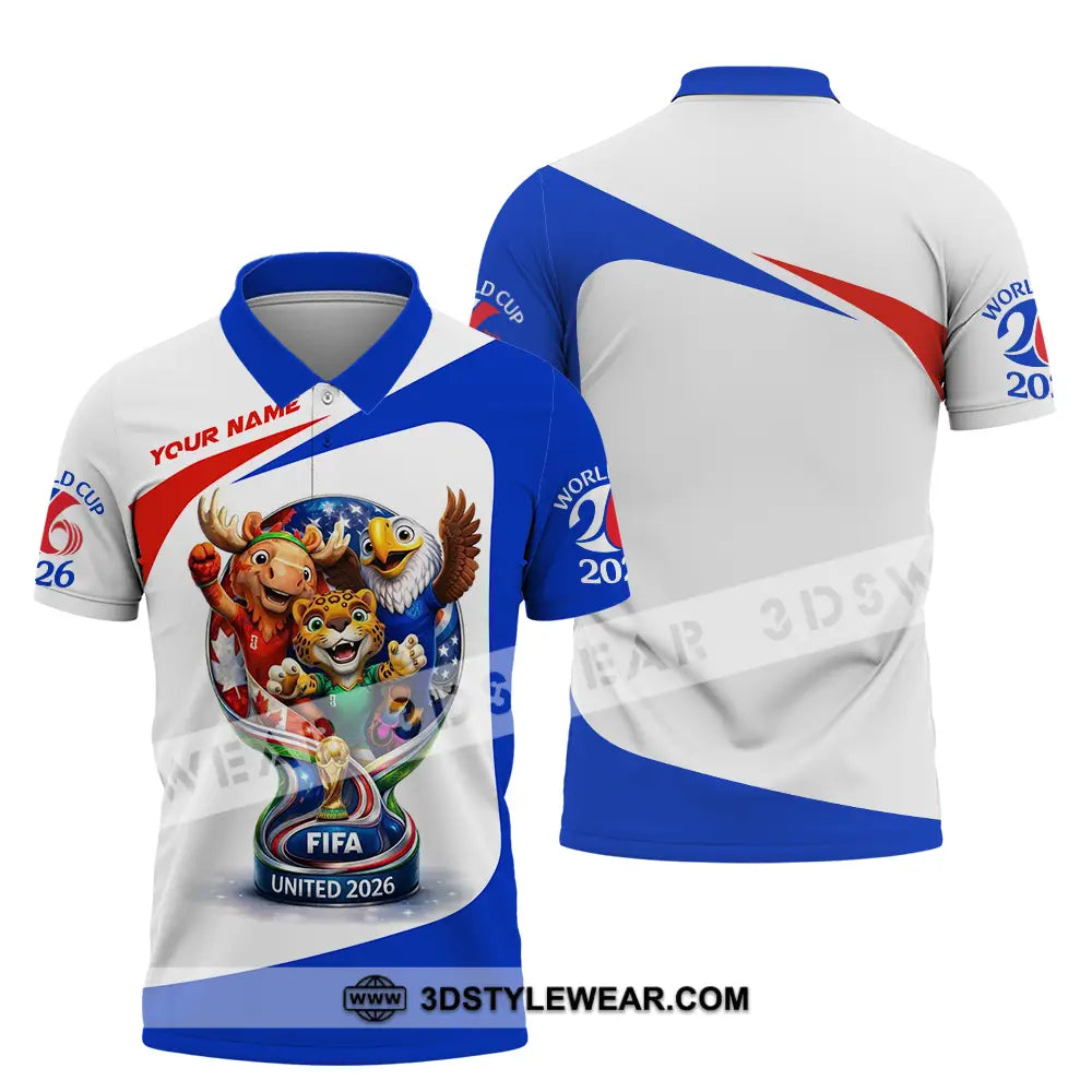 Unisex Shirt - Custom World Cup 2026 3D Shirt Polo Shirt / S T-shirt