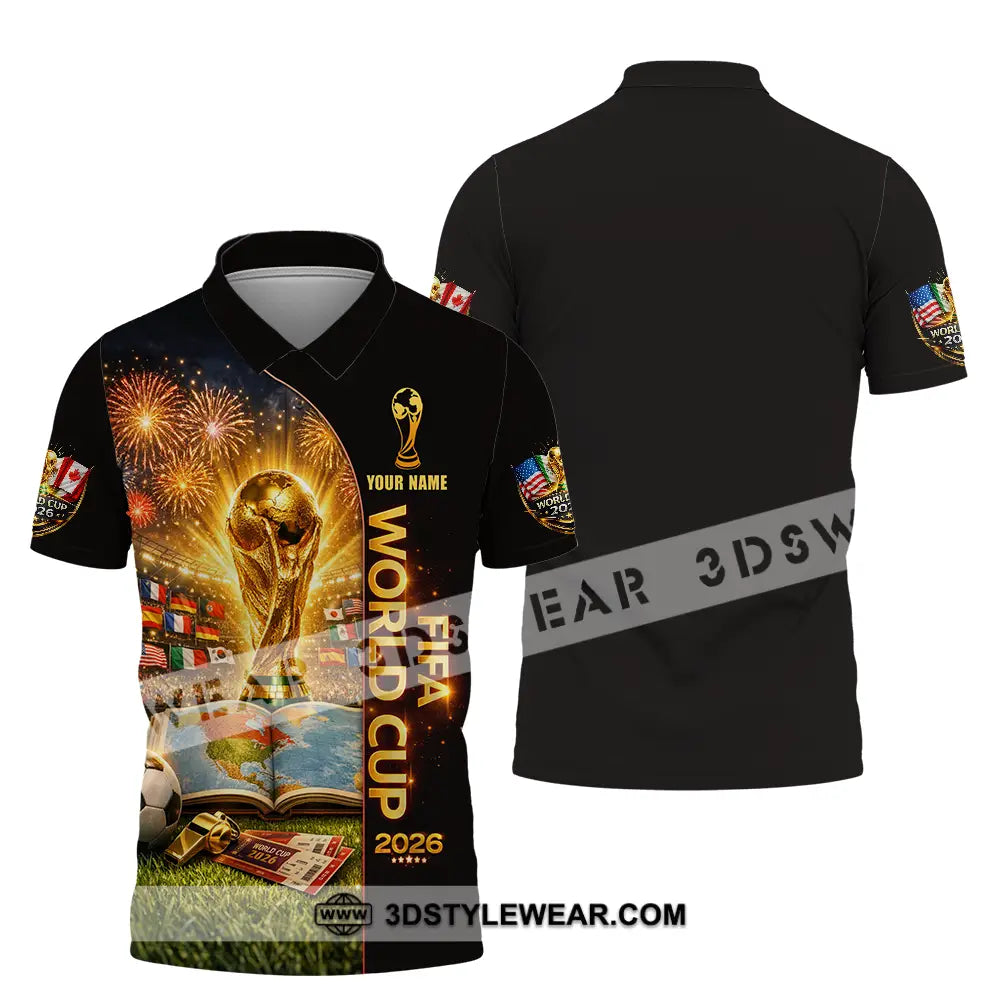 Unisex Shirt - Custom World Cup 2026 3D Shirt Polo Shirt / S T-shirt