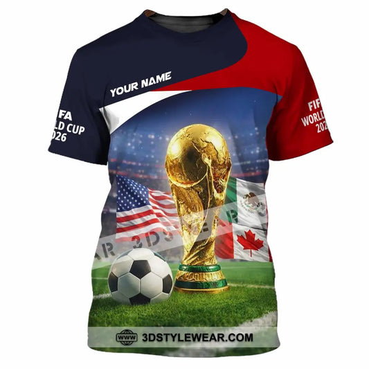 Unisex Shirt - Custom World Cup 2026 3D Shirt T-Shirt / S T-shirt