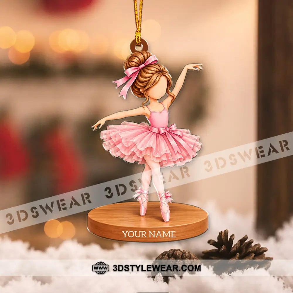 Ballet Home Decor Christmas Ornament Personalized Ornament - Ornament