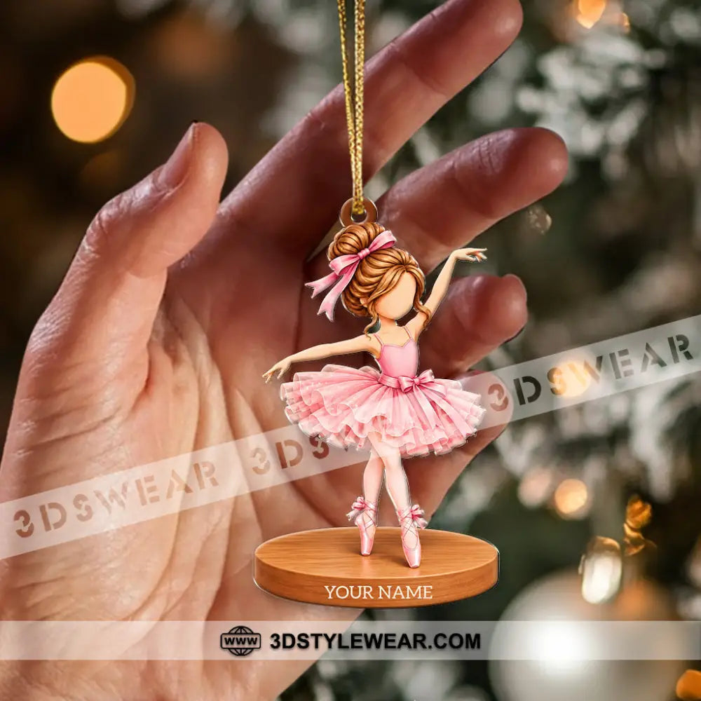 Ballet Home Decor Christmas Ornament Personalized Ornament - Ornament