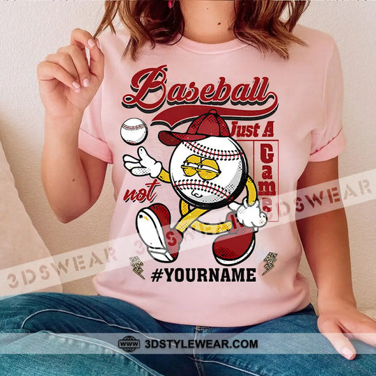 Baseball Is Not Just A Game, Personalized Baseball T-Shirt, Gift For Baseball Lovers style option 2