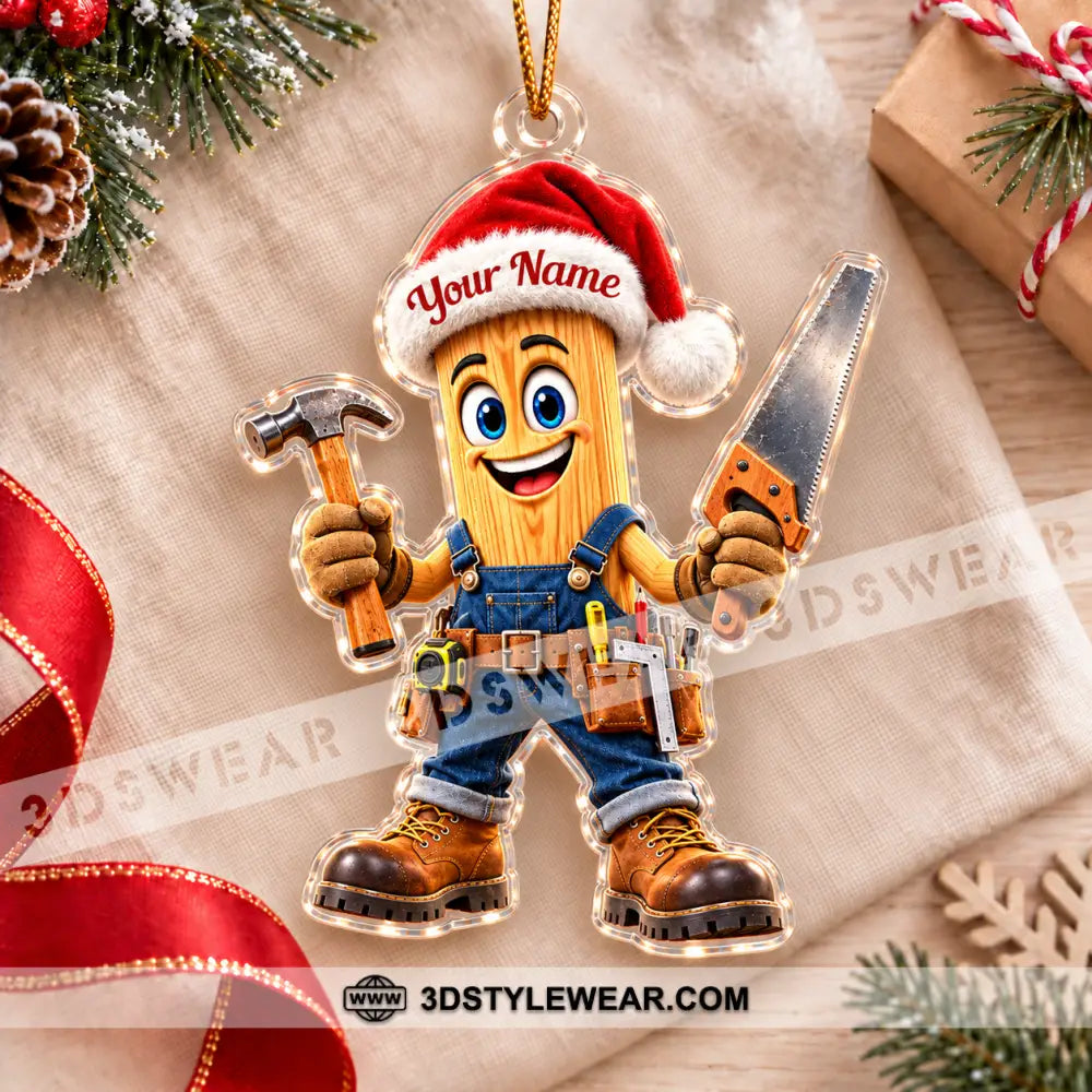 Carpenter Home Decor Christmas Ornament Personalized Ornament - Ornament