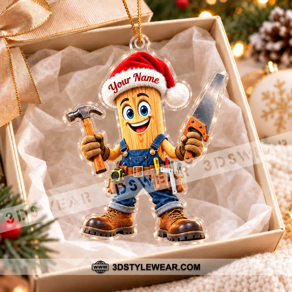 Carpenter Home Decor Christmas Ornament Personalized Ornament - Ornament
