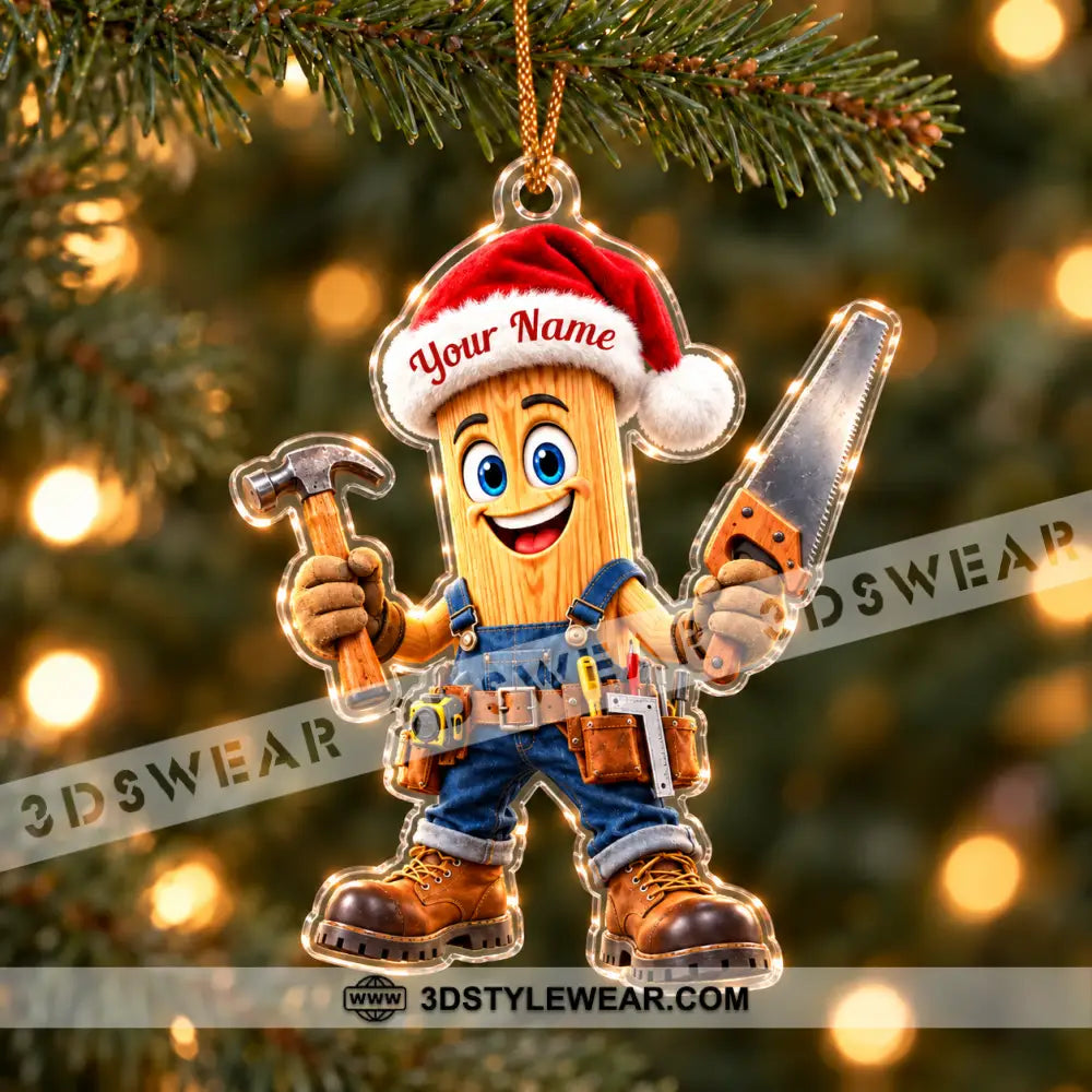 Carpenter Home Decor Christmas Ornament Personalized Ornament - Ornament