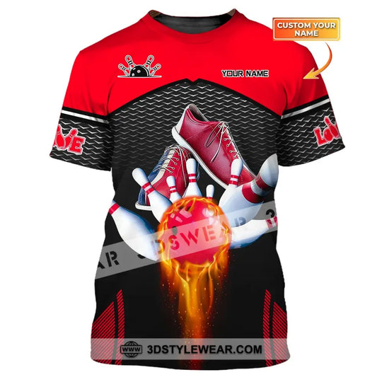 Custom Unisex Polo Shirt, Bowling T-Shirt, Bowling Love, Shirt For Bowling Lovers style option 2