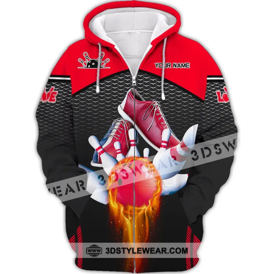 Custom Unisex Polo Shirt, Bowling T-Shirt, Bowling Love, Shirt For Bowling Lovers style option 3