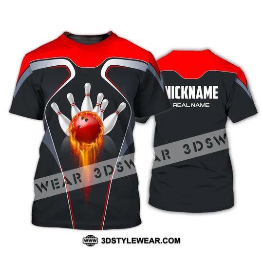 Custom Unisex Polo Shirt, Bowling T-Shirt, Bowling Strike, Shirt For Bowling Lovers style option 2