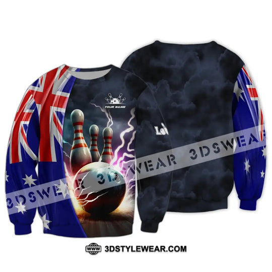 Custom Unisex Shirt, Bowling Australia Polo Shirt Bowling T-Shirt, Shirt For Bowling Lovers style option 4