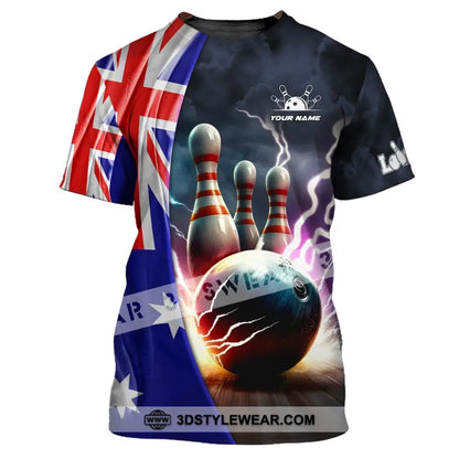 Custom Unisex Shirt Bowling Australia Polo T-Shirt For Lovers / S