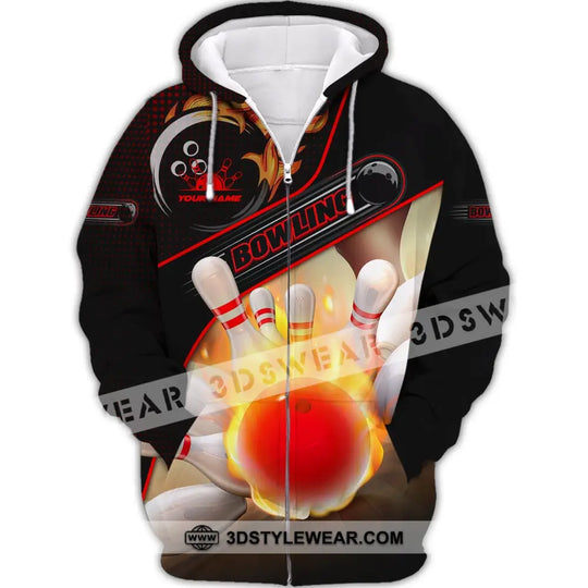 Custom Unisex Shirt, Bowling T-Shirt, Shirt For Bowling Lovers style option 2