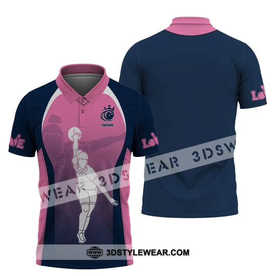 Custom Woman Shirt, Bowling T-Shirt, Bowling Polo Shirt, Shirt For Bowling Lovers style option 4