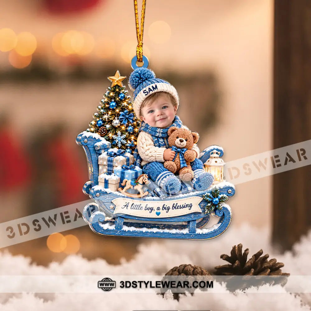 First Christmas Baby Home Decor Christmas Ornament Personalized Ornament - Ornament