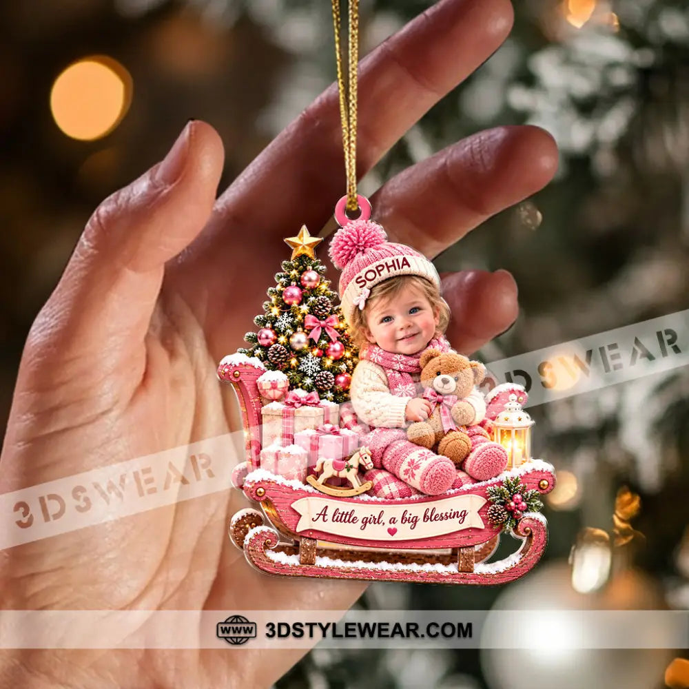 First Christmas Baby Home Decor Christmas Ornament Personalized Ornament - Ornament