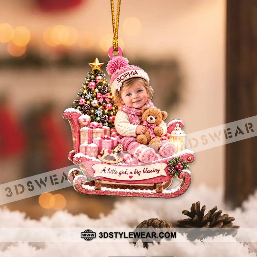 First Christmas Baby Home Decor Christmas Ornament Personalized Ornament - Ornament