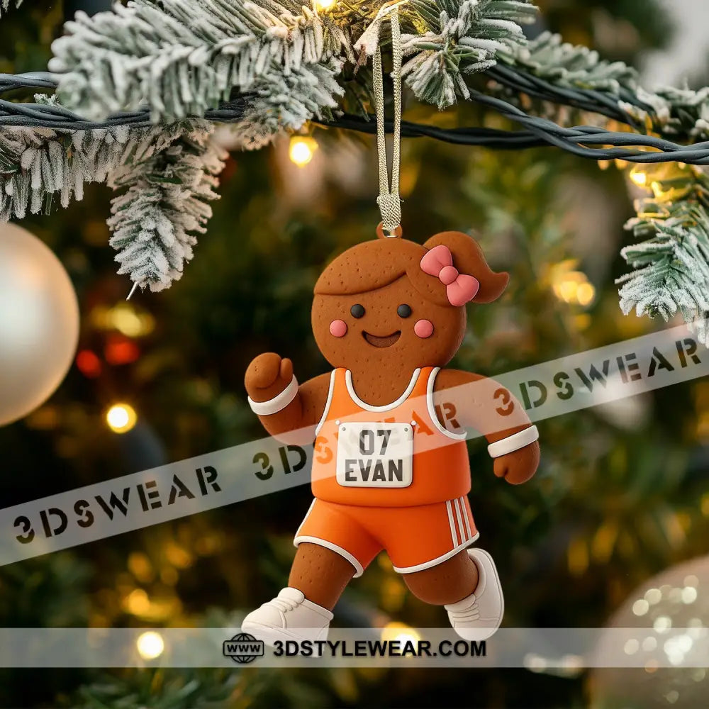 Gingerbread Home Decor Christmas Ornament Personalized Ornament - Ornament