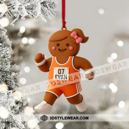 Gingerbread Home Decor Christmas Ornament Personalized Ornament - Ornament