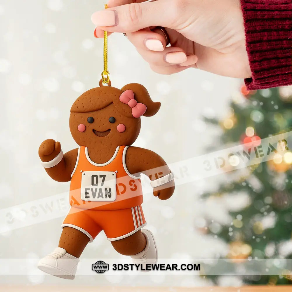 Gingerbread Home Decor Christmas Ornament Personalized Ornament - Ornament